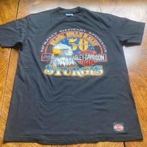 Used vintage Sturgis 50th anniversary shirt